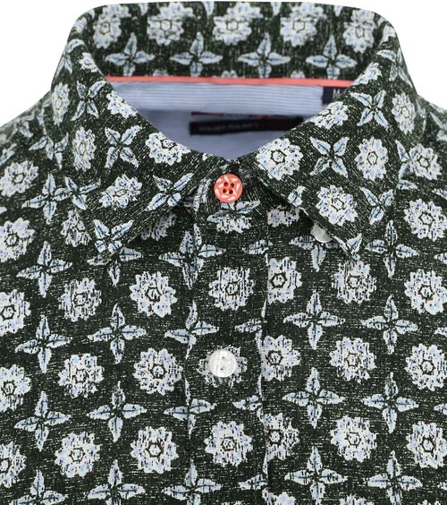 NZA Overhemd Huntly Groen Multicolour Blauw Product / Detail