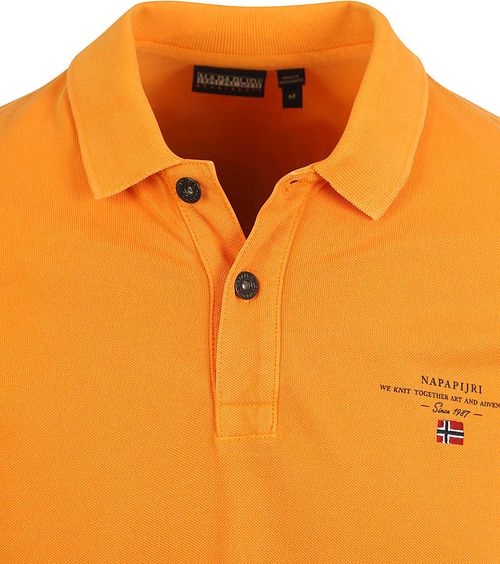 Napapijri Polo Elbas Oranje Product / Detail