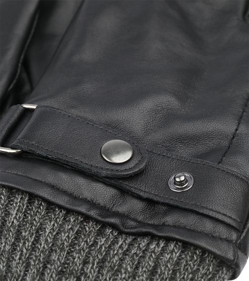 Guantes de napa de piel Suitable en negro Product / Detail