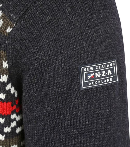 NZA Pull Jace Demi-Zip Marine Product / Detail