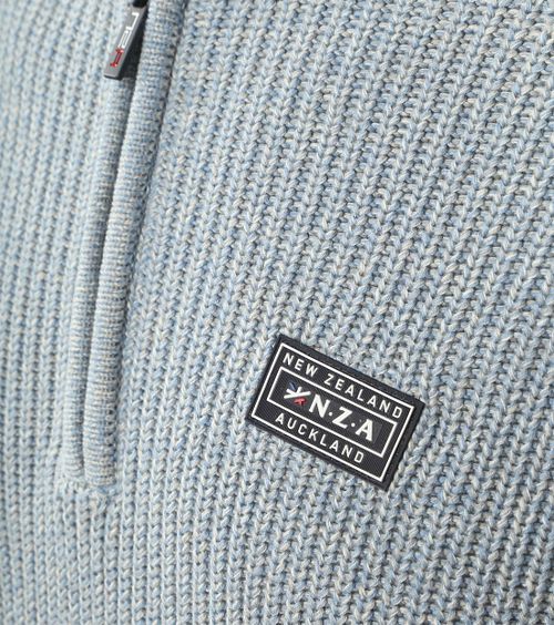Sweter NZA Half Zip Drake jasnoniebieski Product / Detail