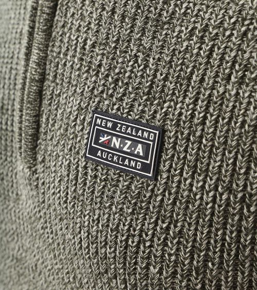 Zielony sweter NZA Drake Half Zip Product / Detail
