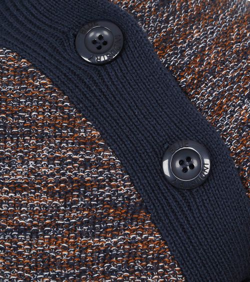 Sweter Blue Industry Melange Niebieski Product / Detail