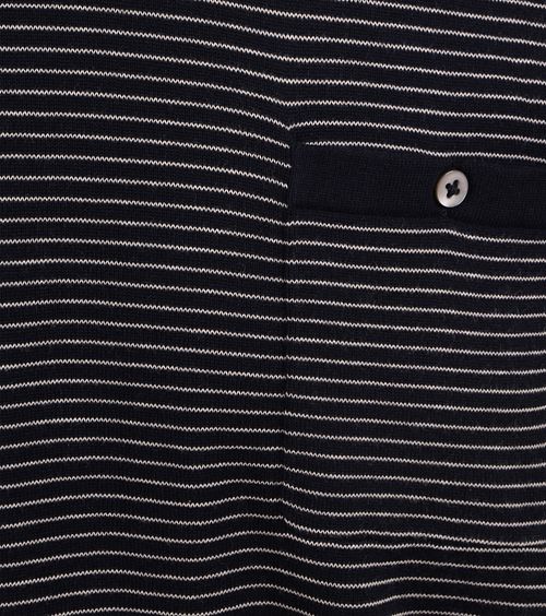 T-Shirt Blue Industry w paski granatowy Product / Detail