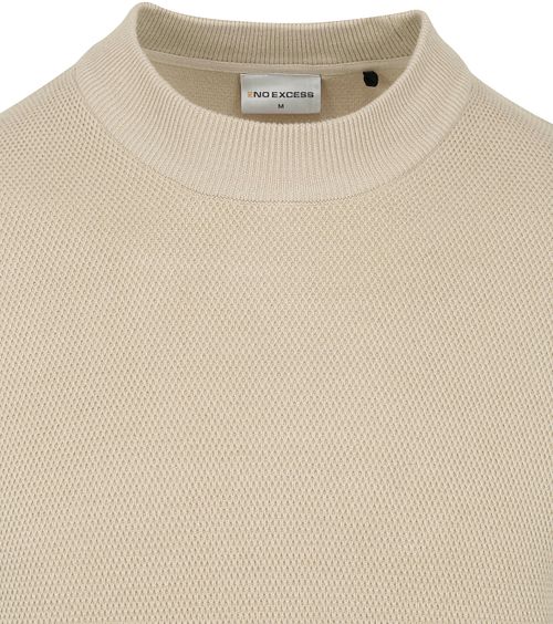 No Excess Genser med Struktur Beige Product / Detail