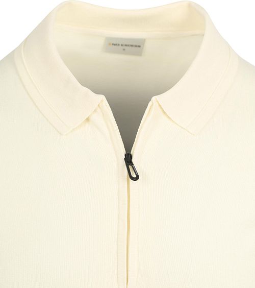 No Excess Halv Glidelås Poloskjorte Off White Product / Detail