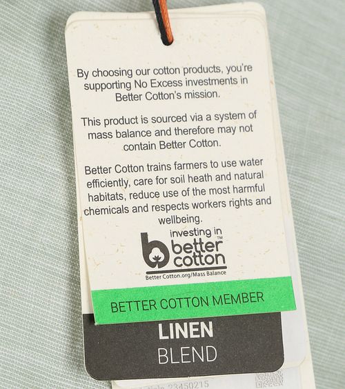 No Excess Hemd Leinen Grün Melange Product / Detail