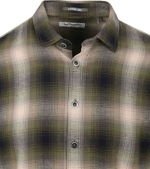 No Excess Hemd Ruit Groen Product / Detail