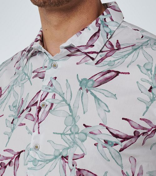 No Excess KM Hemd Multicolour Print Model / Detail