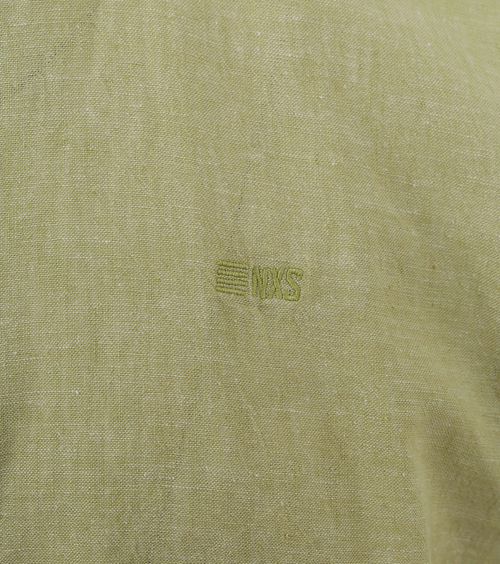 No Excess Koszula lniana zielona Product / Detail