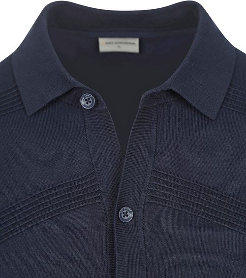 No Excess Stickad Topp i Marinblått Product / Detail