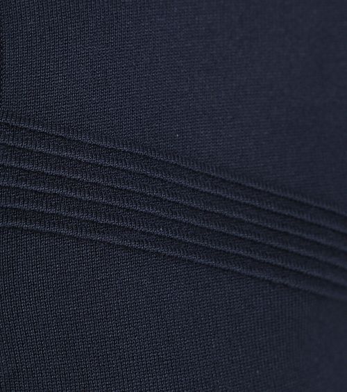 No Excess Stickad Topp i Marinblått Product / Detail