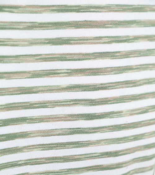 No Excess Stribet T-shirt Grøn Product / Detail