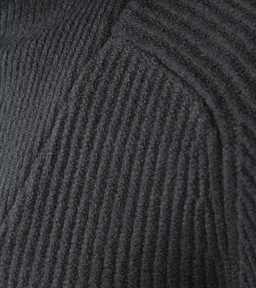 No Excess sweter z półzamkiem, dwukolorowy melanż, czarny Product / Detail