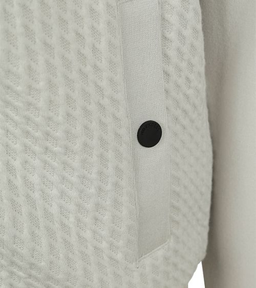 No Excess Vest Lynlås Jacquard Kridt Product / Detail