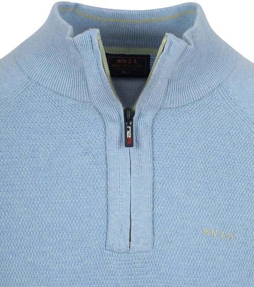 NZA Half Zip Trui Ralph Lichtblauw Product / Detail