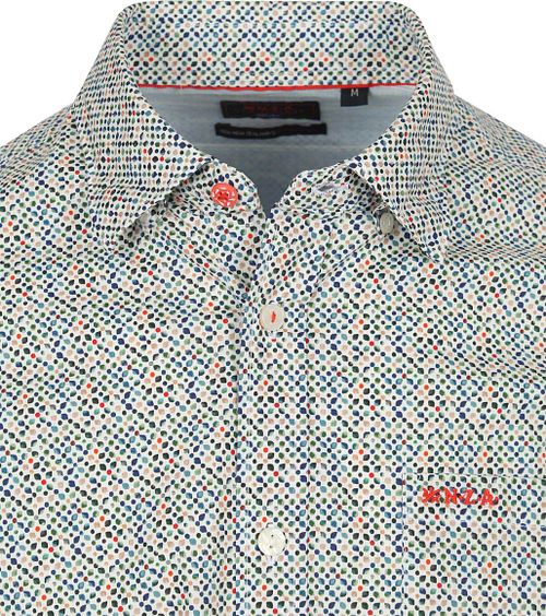 NZA Skjorte Kayson Print Multifarge Product / Detail