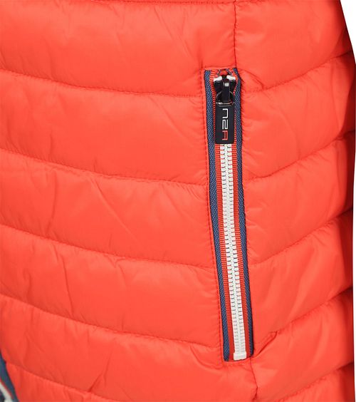 NZA Veste Sans Manches Harvey Rouge Orange Product / Detail
