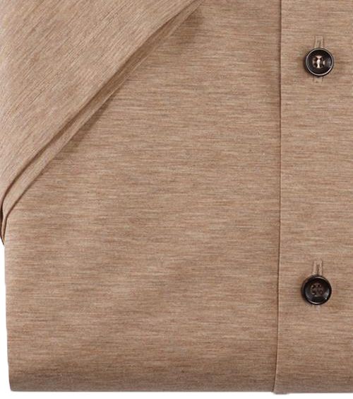 OLYMP Chemise Manches Courtes Level 5 24/Seven Beige Product / Detail