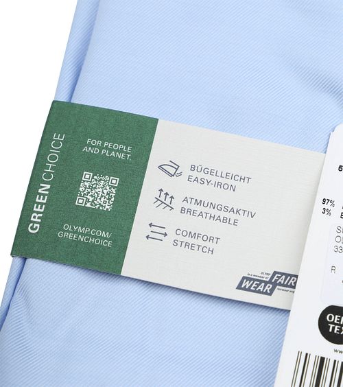 OLYMP Chemise Level 5 Bleu Clair Product / Detail