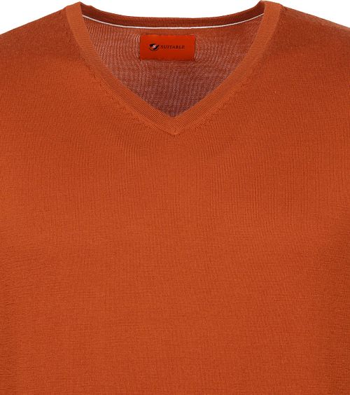 Suitable Merino Aron Trøje Orange Product / Detail