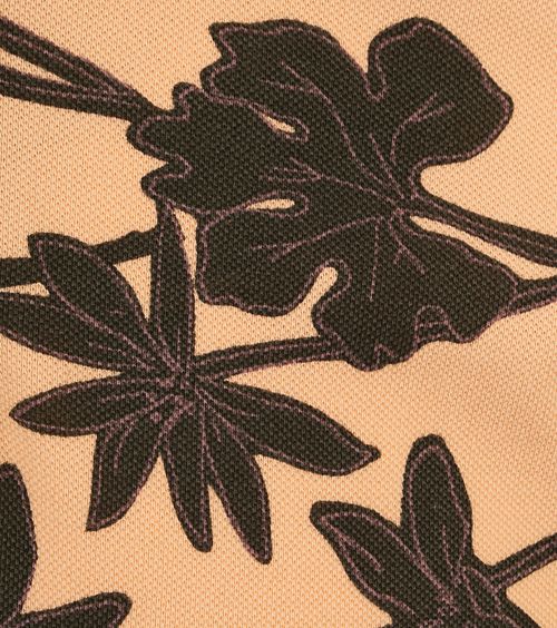 Cast Iron Poloshirt Oranje Bloemen Product / Detail
