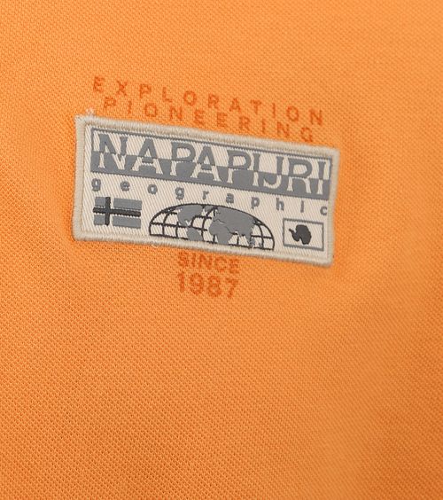Napapijri Polo Amundsen Orange Product / Detail