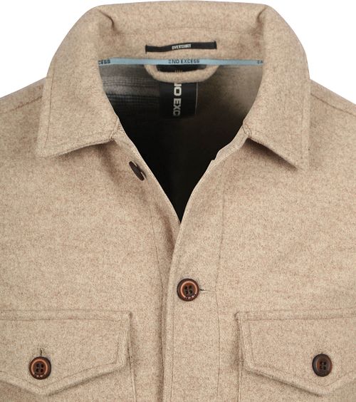 Overshirt No Excess caqui Product / Detail