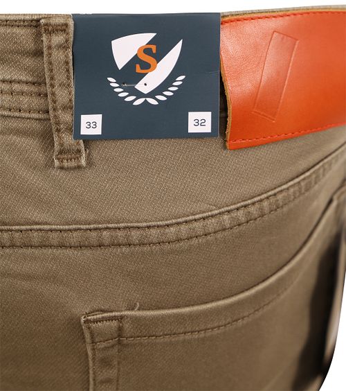 Passande Kant Jeans Khaki Product / Detail