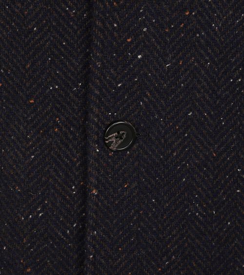 Passande Robert Coat Ull Marinblå Product / Detail