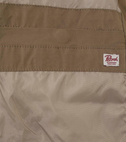 Petrol Veste en Sergé Marron Product / Detail