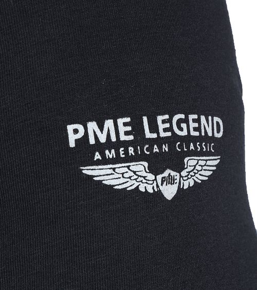 PME Legend Basic T-shirt 2-Pack O-Hals Zwart Product / Detail