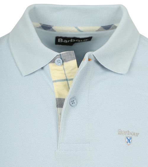 Polo Barbour Tartan Pique jasnoniebieskie Product / Detail