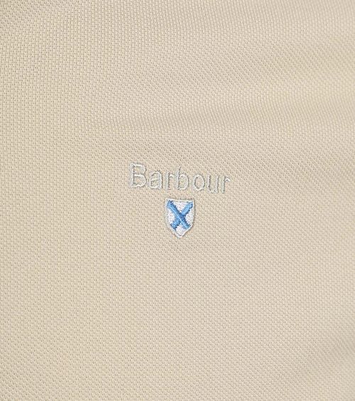 Polo in piqué Barbour beige Product / Detail