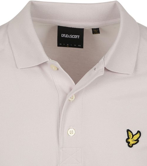 Polo Lyle and Scott Lilac Mist Product / Detail