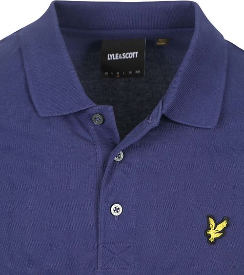 Polo Lyle and Scott w kolorze Deep Indigo Product / Detail