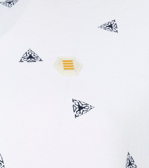 Polo No Excess con stampa bianca Product / Detail