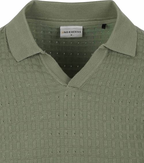 Polo No Excess w kolorze zielonym Product / Detail