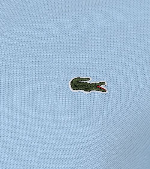 Polo piqué Lacoste azul claro Product / Detail
