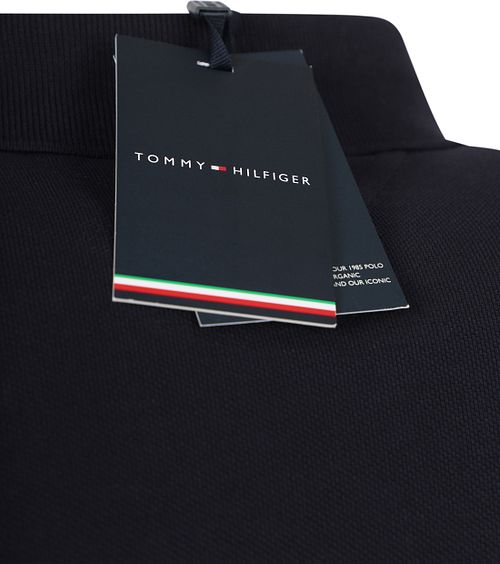 Polo z długim rękawem Tommy Hilfiger, granatowe Product / Detail
