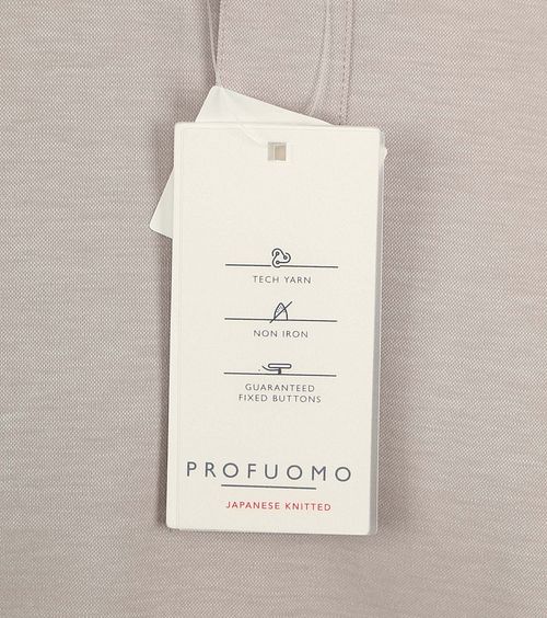 Profuomo Skjorte-polo Beige Product / Detail