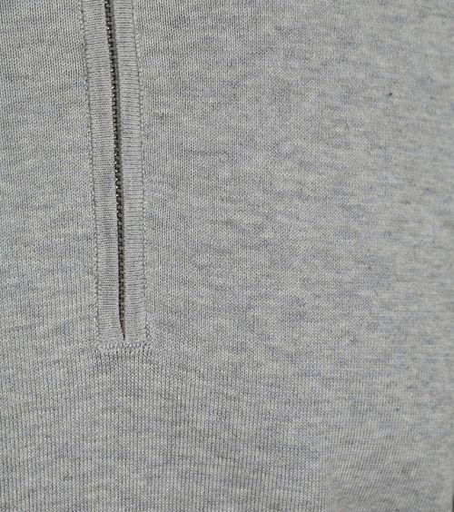 Jersey Half Zip Luxury de Profuomo en gris Product / Detail