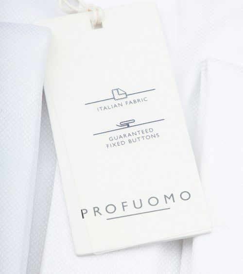 Profuomo Smokingshirt Wit Product / Detail