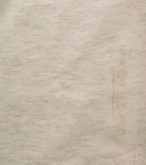 Profuomo Longsleeve Polo Beige Melange Product / Detail