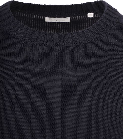 Pullover KnowledgeCotton Apparel Navy Product / Detail