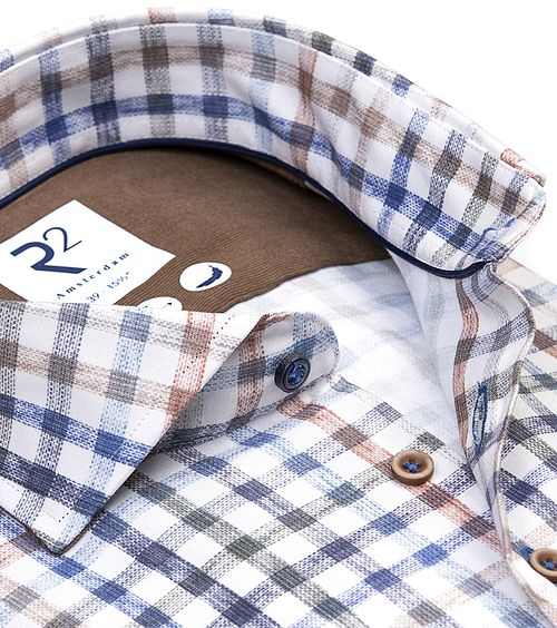 R2 Overhemd Ruiten Multicolour Product / Detail