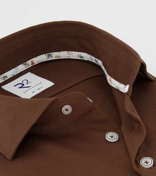 R2 Skjorte Widespread Brun Product / Detail