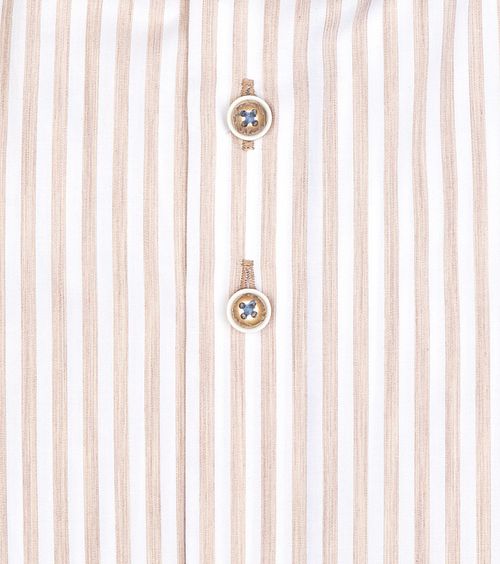 R2 Skjorte Striber Beige Product / Detail