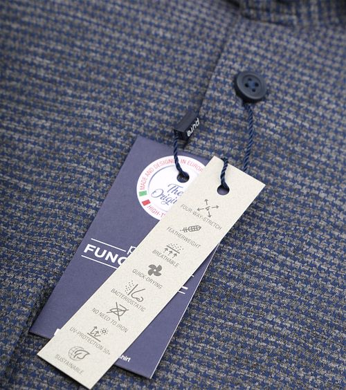 Renet Den Funksjonelle Skjorten Mønster Antrasitt Product / Detail