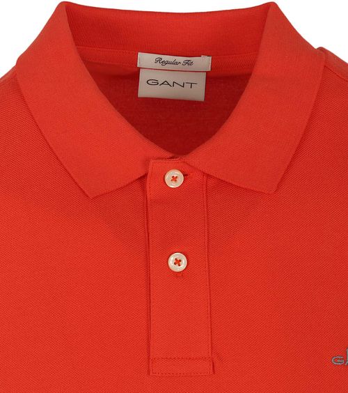 Gant Shield Piquet Poloshirt Rød Product / Detail